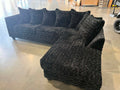 610 Sectional Sofa — Ultra Soft Teddy Bear Fabric | 5 Colors
