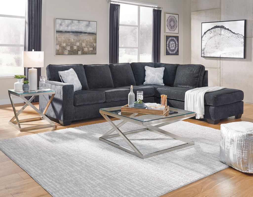 Ashley 872 Sectional Sofa with RAF Chaise