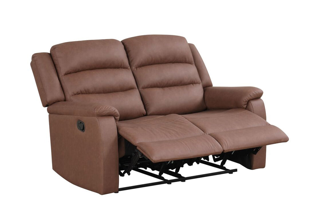 Hope 3PC Reclining Set - Gray, Brown & Beige