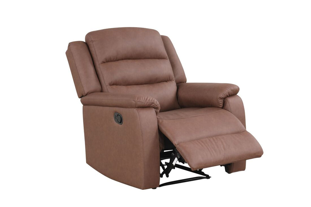 Hope 3PC Reclining Set - Gray, Brown & Beige