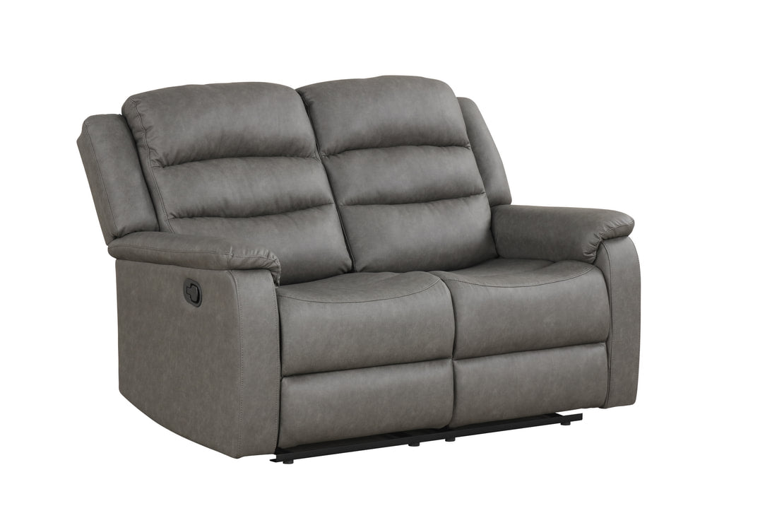 Hope 3PC Reclining Set - Gray, Brown & Beige