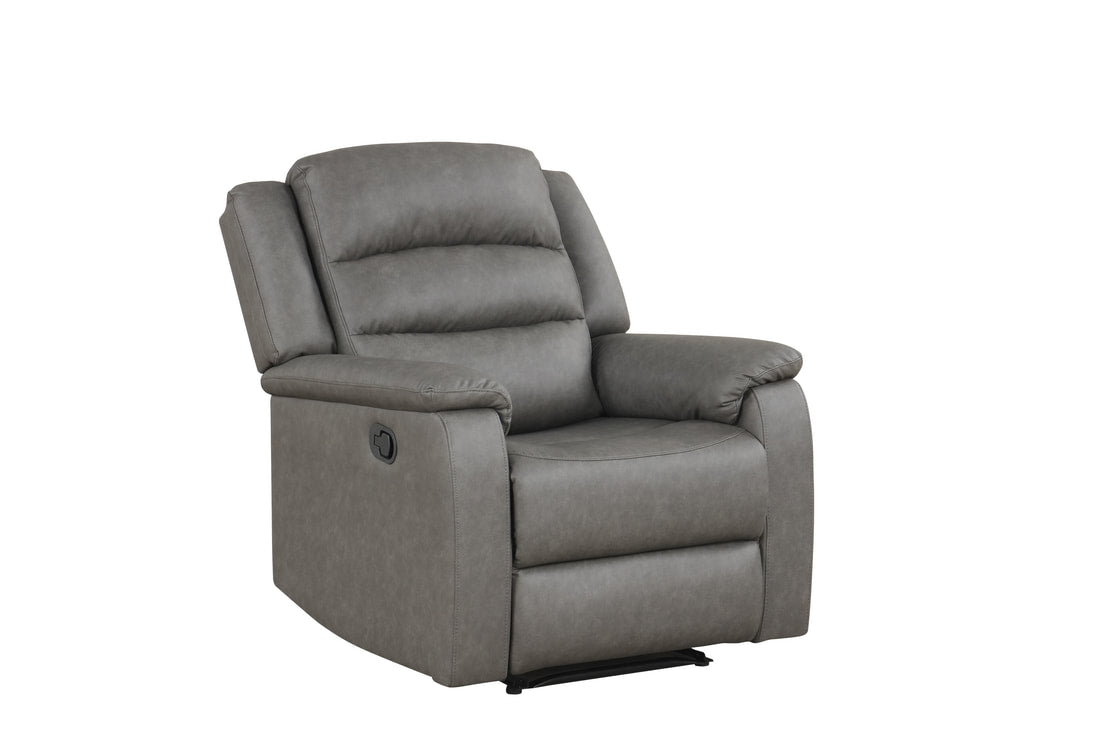 Hope 3PC Reclining Set - Gray, Brown & Beige