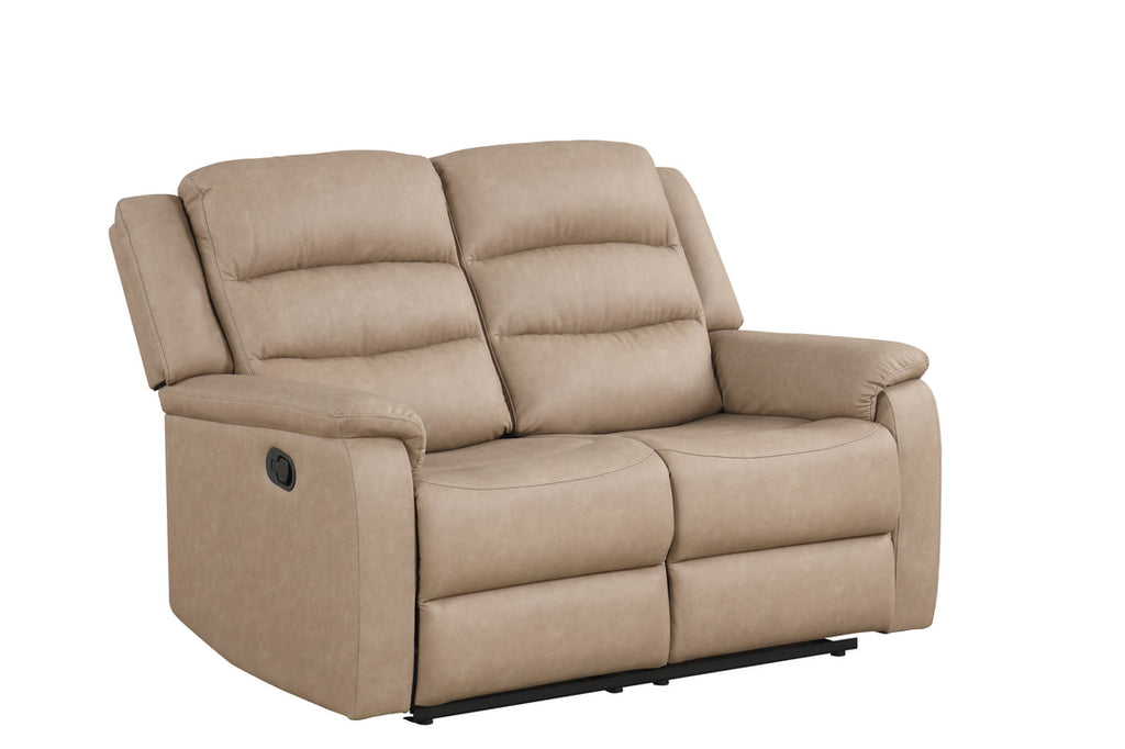 Hope 3PC Reclining Set - Gray, Brown & Beige