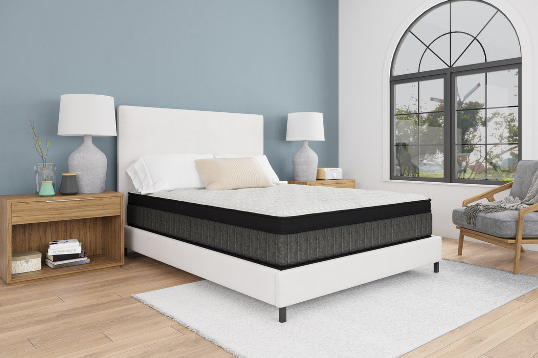 IceTech 10" Euro Top Mattress | Luxury Firm | Cooling Cover | Twin to King