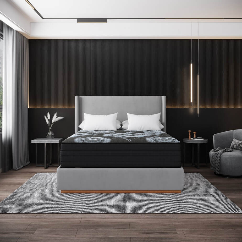 NOCHE 13" Luxury Firm Hybrid Mattress | IceFeel Cooling | Full, Queen & King