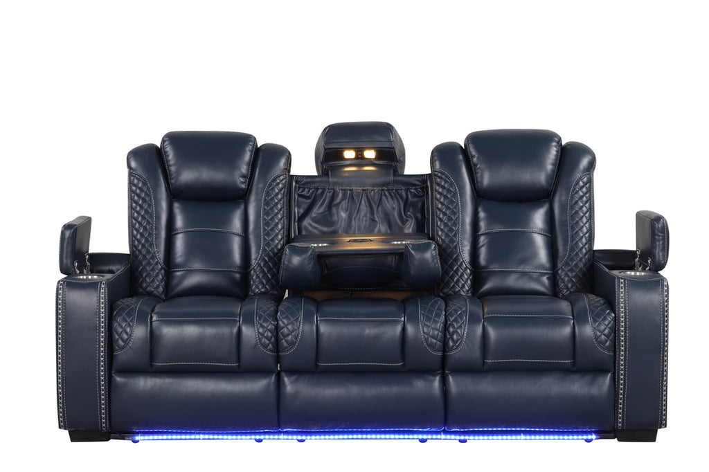 Stefano 3PC Reclining Set - 6 Color Options
