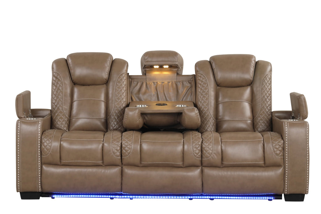 Stefano 3PC Reclining Set - 6 Color Options