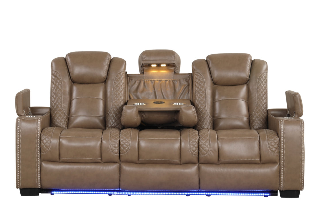 Stefano 3PC Reclining Set - 6 Color Options