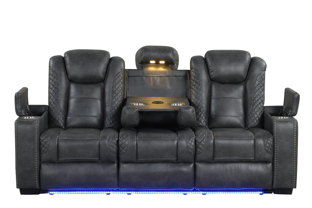 Stefano 3PC Reclining Set - 6 Color Options