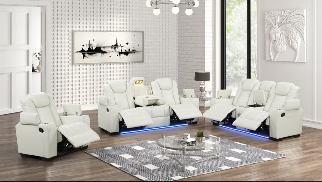 Stefano 3PC Reclining Set - 6 Color Options